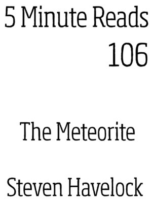 cover image of The Meteorite